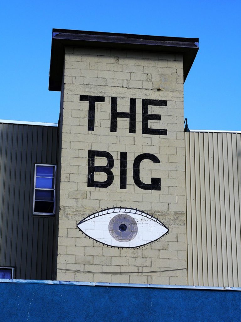 The Big Eye. Swift Current, Saskatchewan.