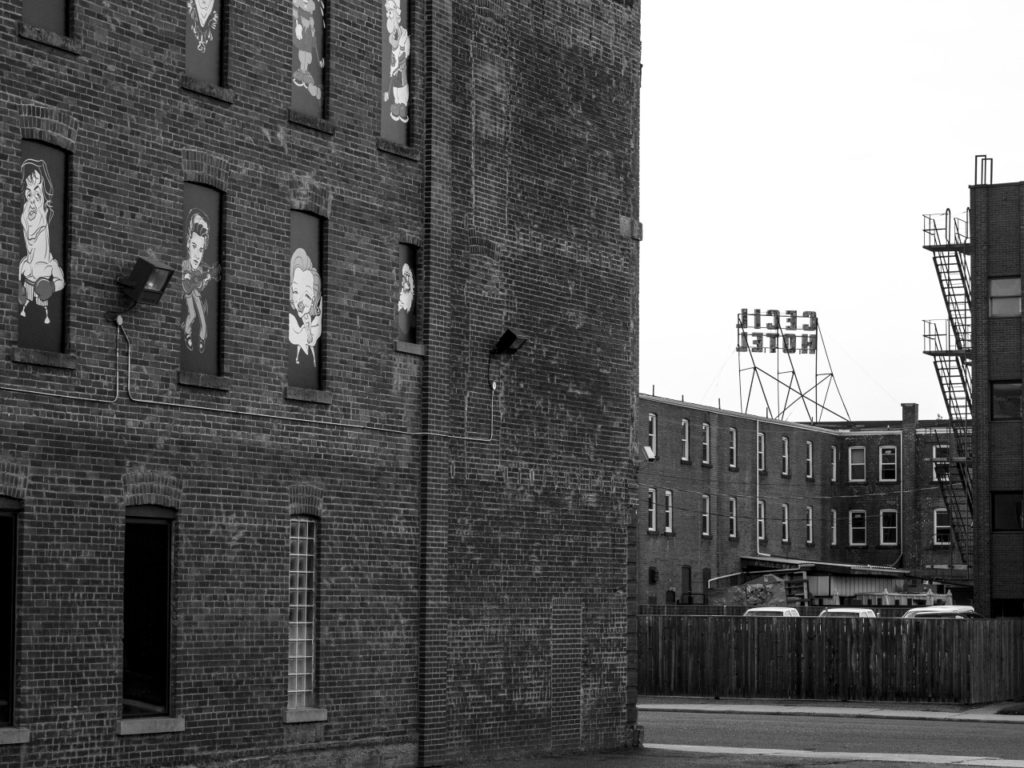 Behind the Cecil Hotel, Medicine Hat, Alberta